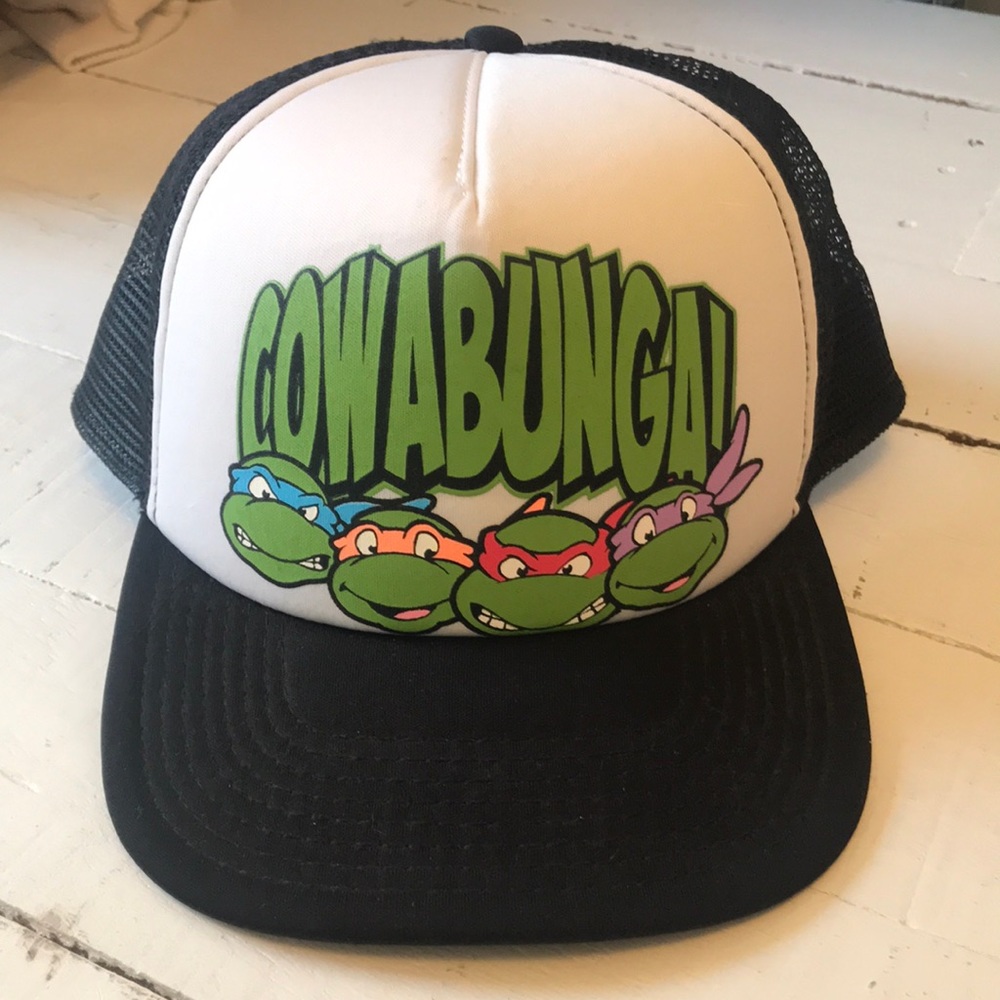 Vintage TMNT Cowabunga Hat. In excellent condition. SnapBack.